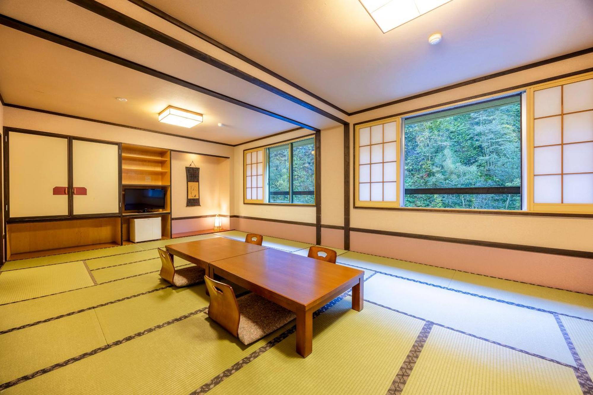 Shikishimaso Hotel Higashikawa Exterior foto