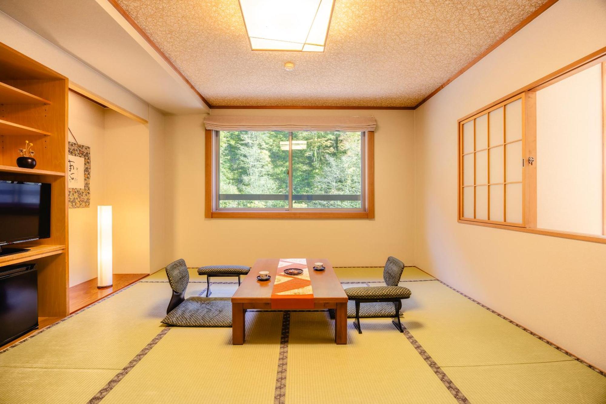 Shikishimaso Hotel Higashikawa Exterior foto